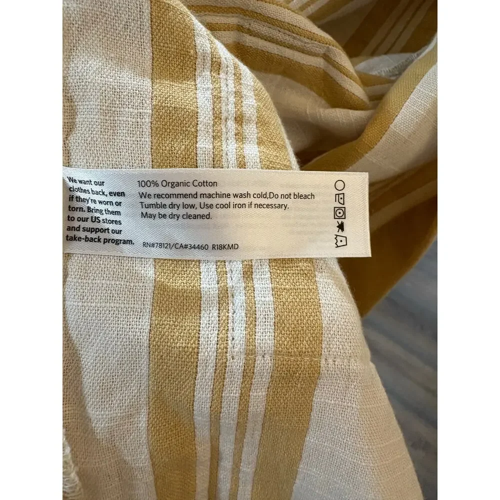 Eileen Fisher Organic striped kimono jacket - Picture 5 of 5